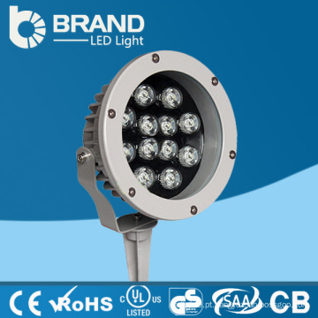 Jiangmen fabricante Impermeável IP65 12 * 1W CREE LED Jardim Lawn Light